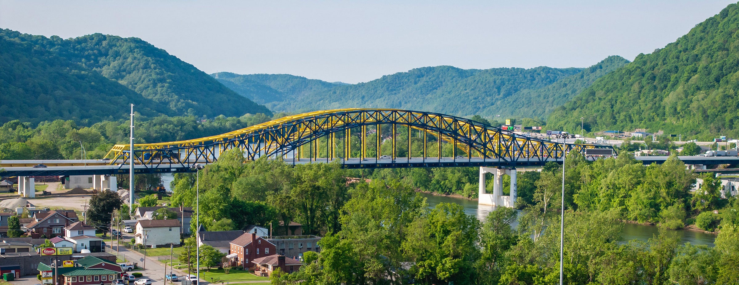 Yeager Bridges in West Virginia